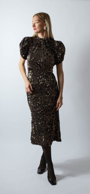 FIRST EDITION – ROCHIE MIDI CU PAIETE