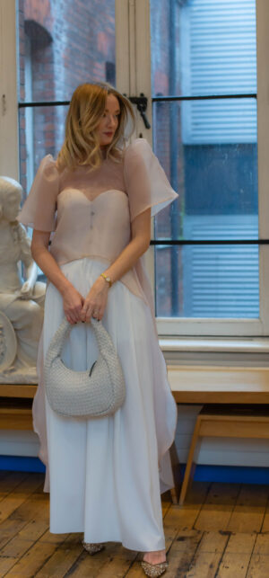 NEW EDITION – TOP DIN ORGANZA CHAMPAGNE